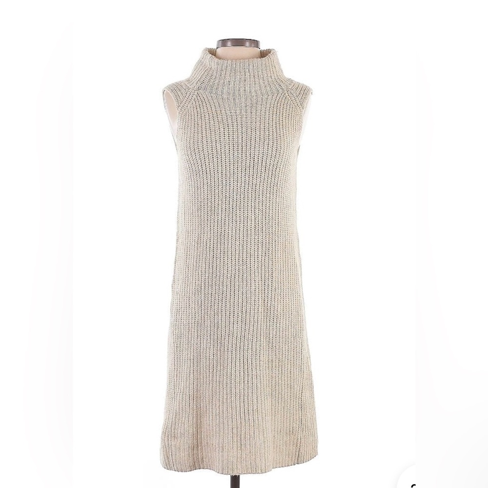 NWT A new day, mock neck, sleeveless midi sweater dress SZ XS